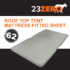 62 roof top tent mattress fitted sheet