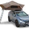 weekender rooftop tent with ladder